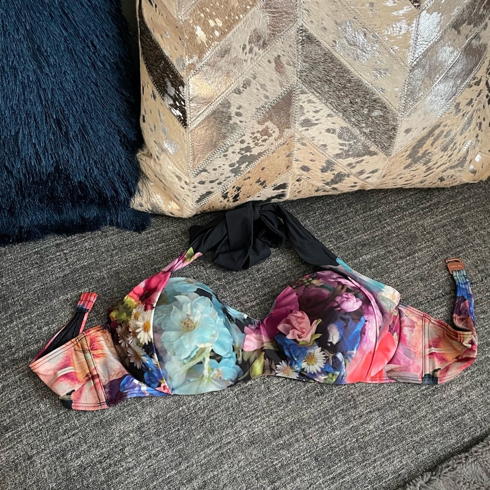 Ted Baker halter bikini top